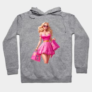 Princesa Moderna de compras Cumpleanos Hoodie